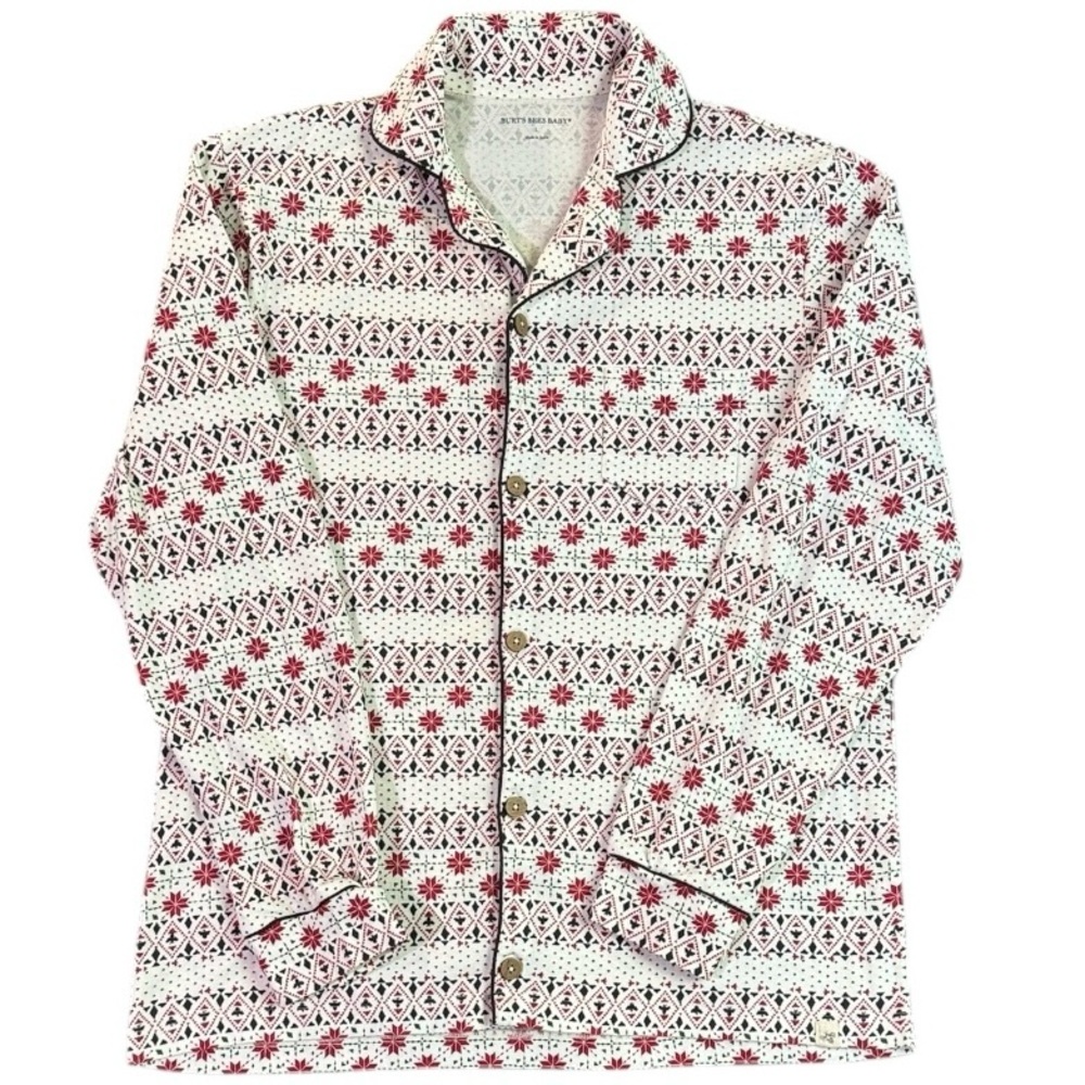 Burt’s Bees Baby Holiday Pajama Set Woman’s L
